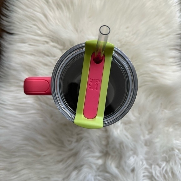 Stanley & Starbucks Pink & Green Music Carnival 40oz Quencher China Release - Picture 2 of 5